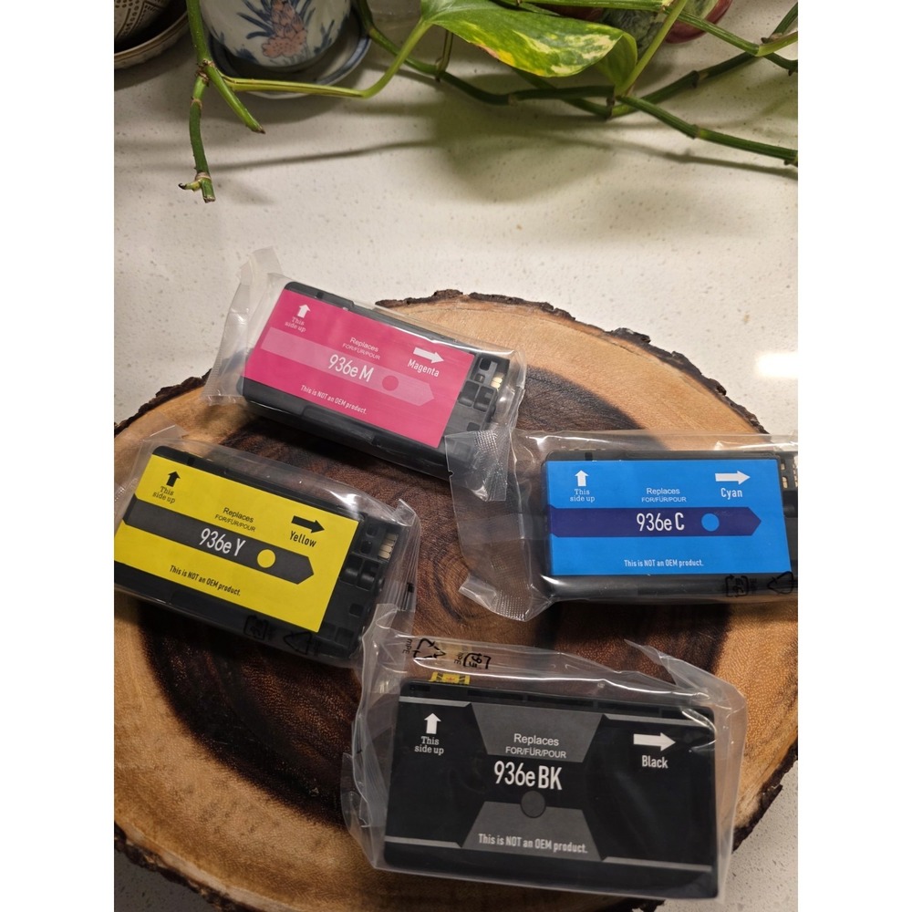 Brand New Unused 4-Pack Combo Set 936e Ink Cartridges Compatible - Picture 6 of 8